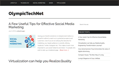 Desktop Screenshot of olympictechnet.com